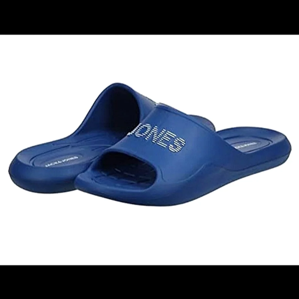New w/tags Jack & Jones Garrix Men's Molded Summer Pool Slides Size 8